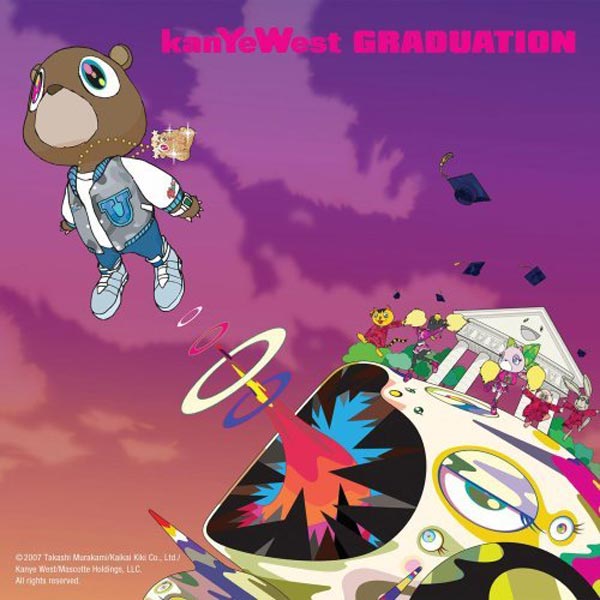 Cover album Graduation Kanye