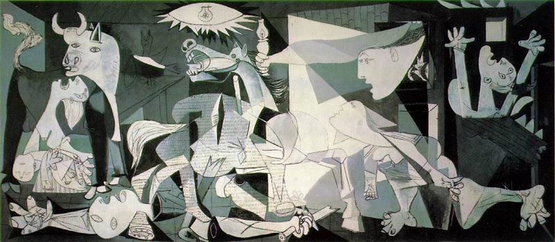 picasso guernica. Pablo Picasso Guernica. 1937