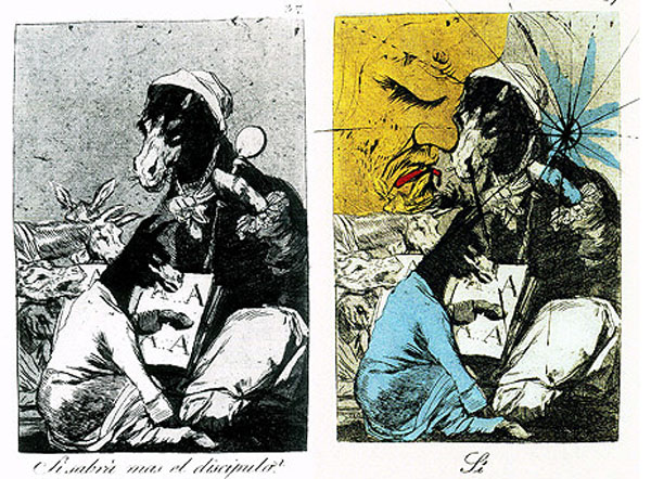 Francisco Goya and Salvador