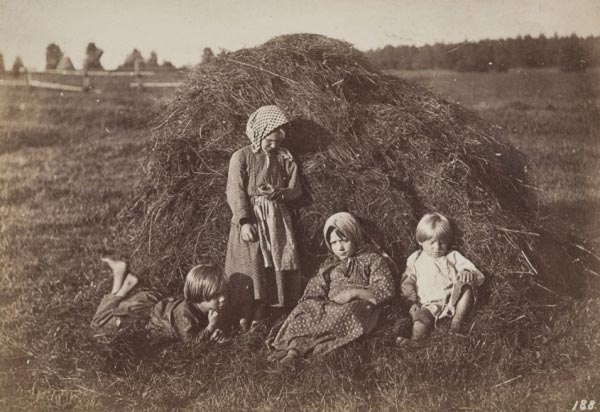 Крестьянские дети рано начинали трудовой путь