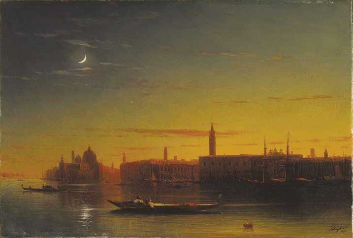 Айвазовский И. К. Вид Венеции. 1861