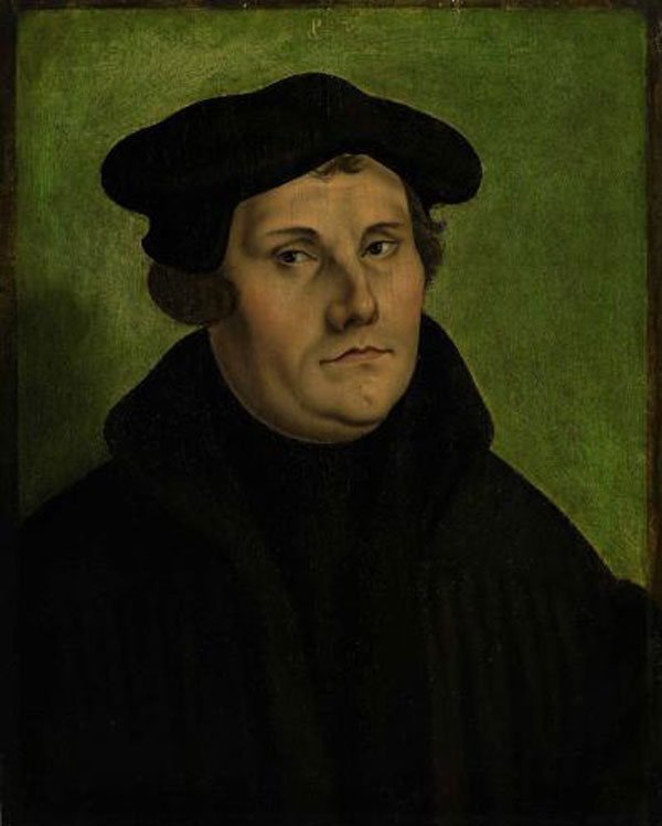 ГЕОРГ ПЕНЦ Портрет Мартина Лютера. 1533