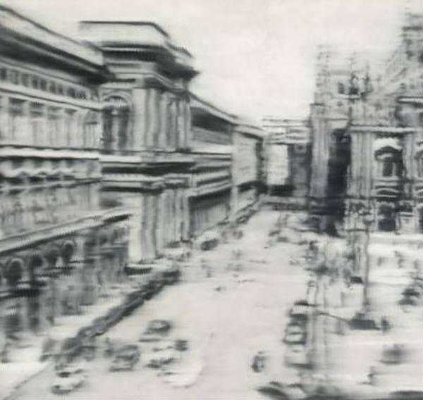 ГЕРХАРД РИХТЕР Соборная площадь, Милан. 1968