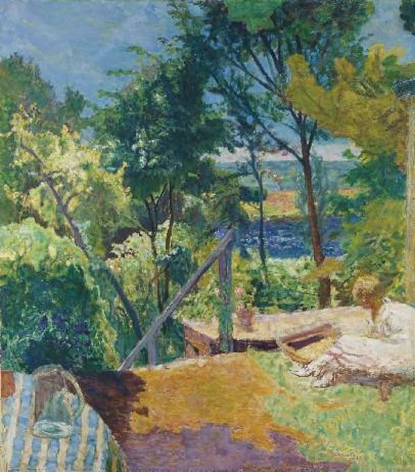 Pierre Bonnard Terrace at Vernon. 1923