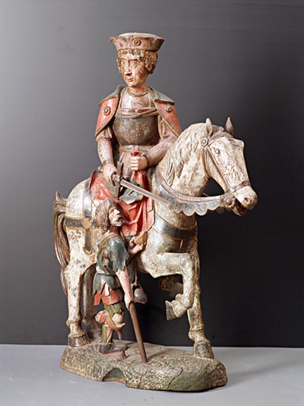 St. Martin on horseback