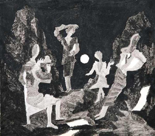 BORIS KOCHEYSHVILI When the moon. 1976
