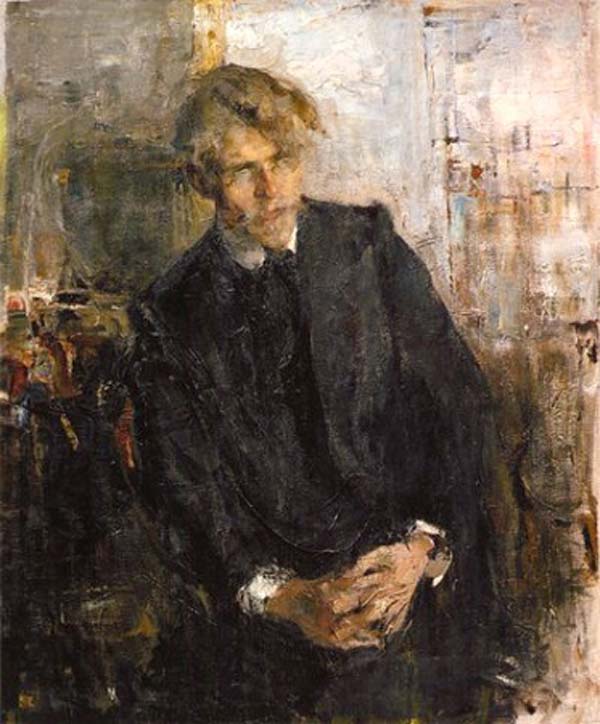 /> </a> <strong > NICHOLAS Feshin </strong> <br /> Portrait of the Artist Konstantin Mikhailovich Lepilova. <br /> 1909 Oil on canvas. 113 x 93,3 <br /> Source: <a rel = 