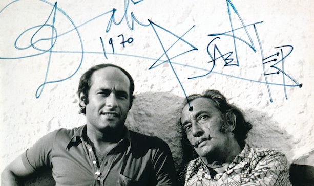 Enrique Sabater and Salvador Dali, 1970