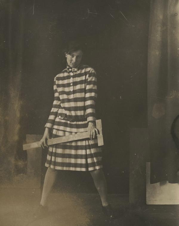 NICHOLAS Zagrekov Girl with T-square (Portrait of Ursula Nahtliht). Berlin, 1929 