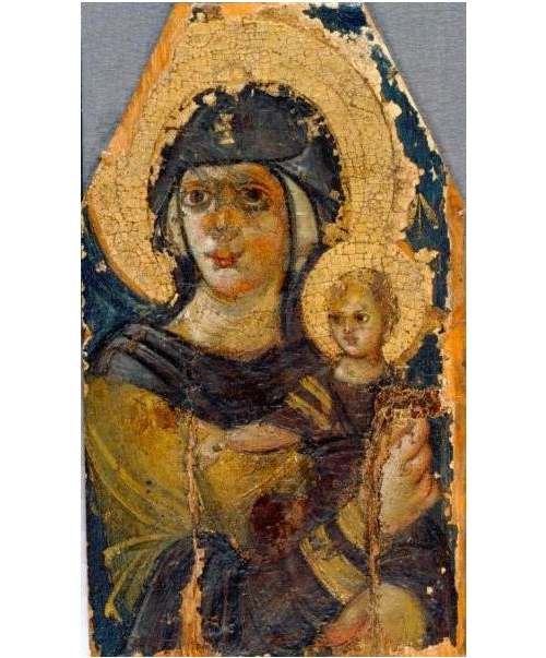 Virgin and Child. Byzantium, VI century.