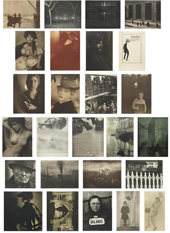 Photography of Alfred Stieglitz. magazine pictures. Fragment