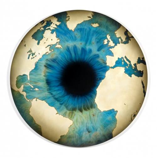 Marc Quinn Eye History (Atlantic perspective). Capes continent. 2012