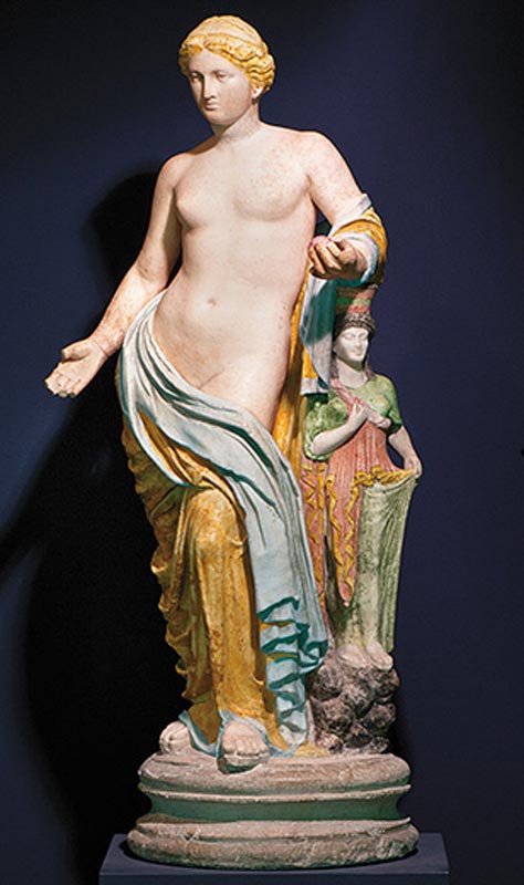 Venus Lovatelli. Rome, I c. BC. Oe.