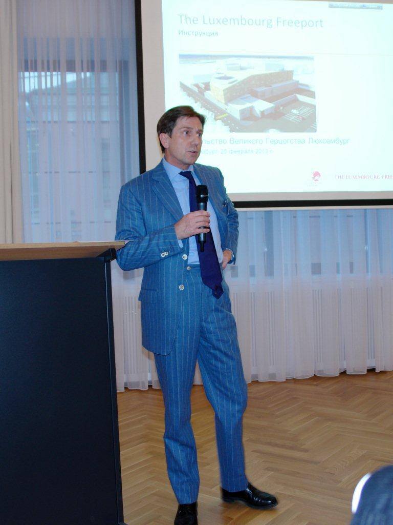 David Arendt, Executive Director of The Luxembourg Freeport