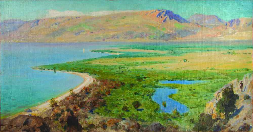 We Pond in Sea of ​​Galilee. End 1890 - beginning of 1900