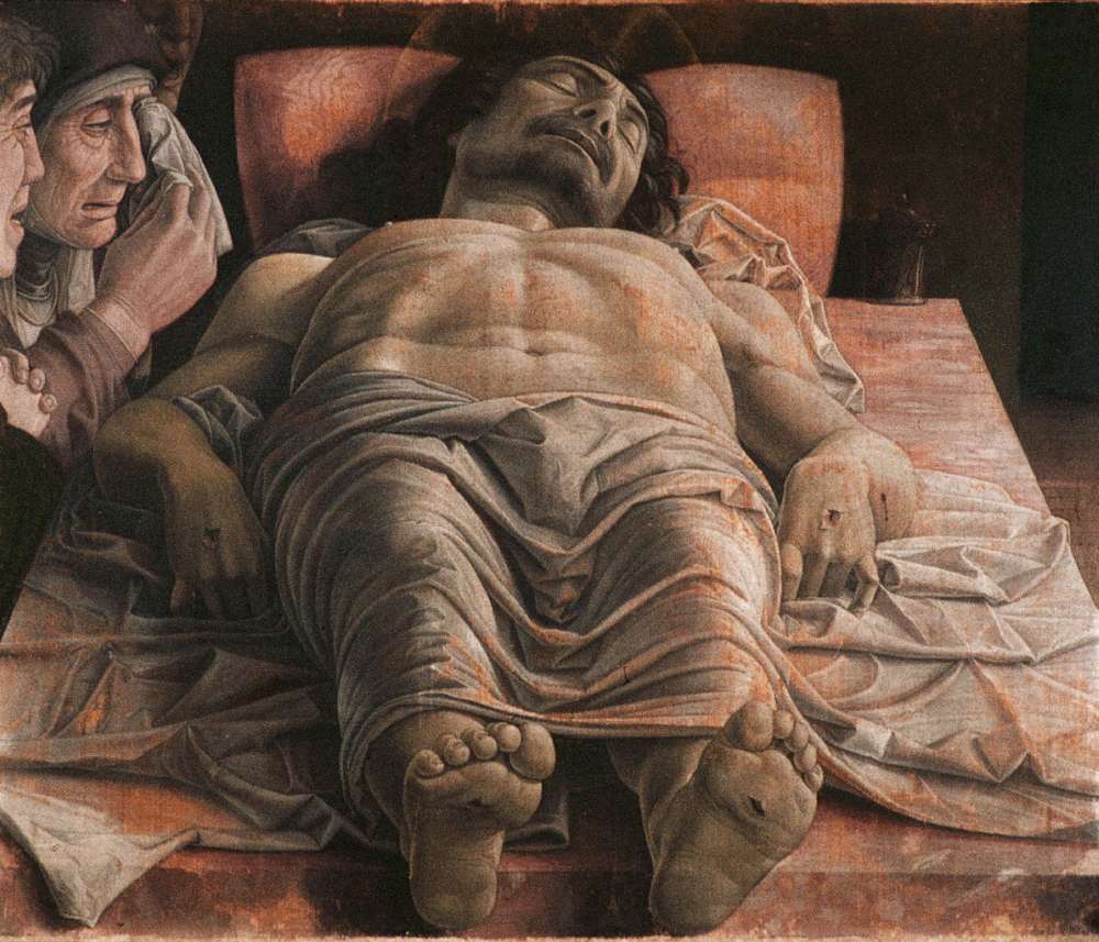 Andrea Mantegna Dead Christ. Approx. 1480