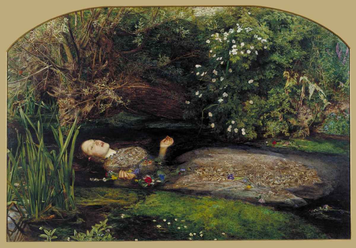 John Everett Millais Ophelia. 1851-1852