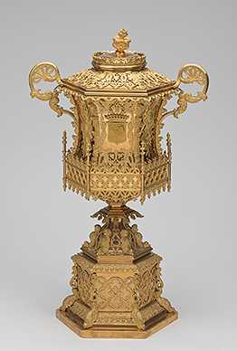  cup with the arms of Count Stroganov . 1832 