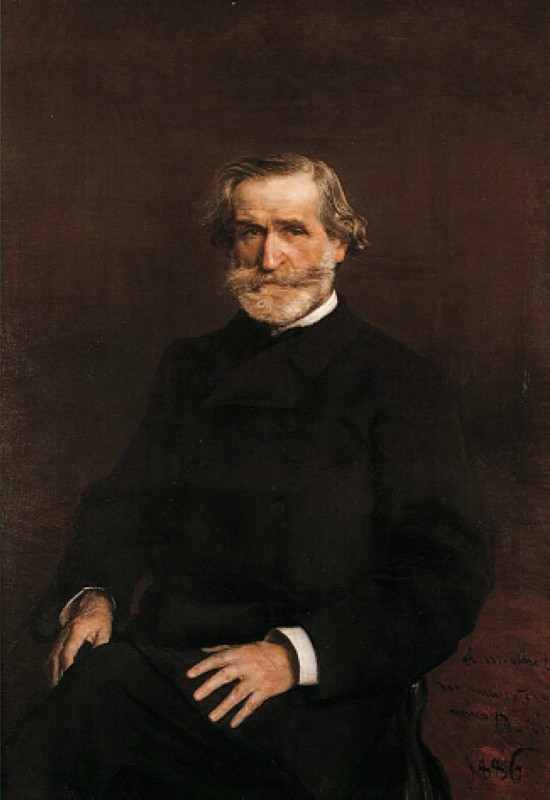  J. Boldini Portrait of Giuseppe Verdi . 1886 