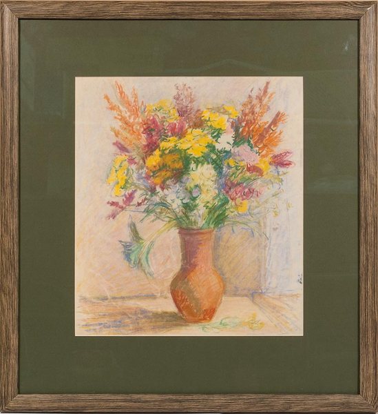  KASHINA Nina ( 1903-1985 ) Bouquet . 1930 