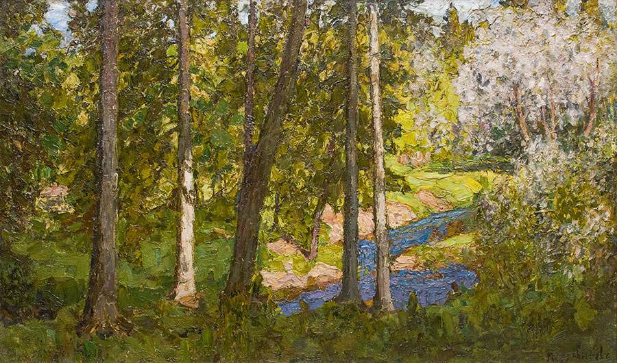 ПЕТРОВИЧЕВ Пётр Иванович (1874–1947) Весна в лесу. 1913