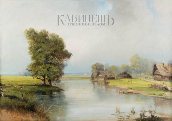 САВРАСОВ Алексей  Кондратьевич (1830–1997) Летний день. 1870–80-е