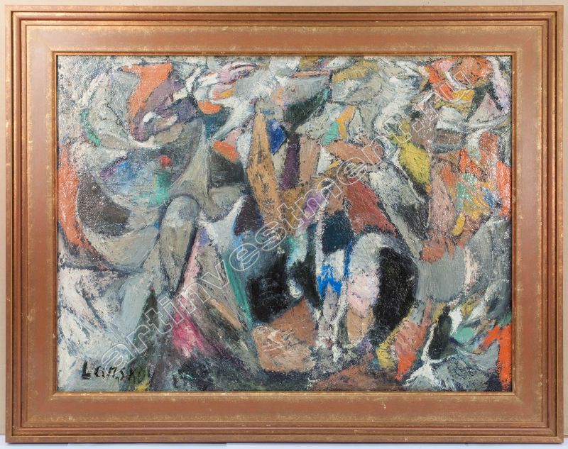 ЛАНСКОЙ Андрей Михайлович (1902–1976) Абстрактная композиция. 1940–50-е