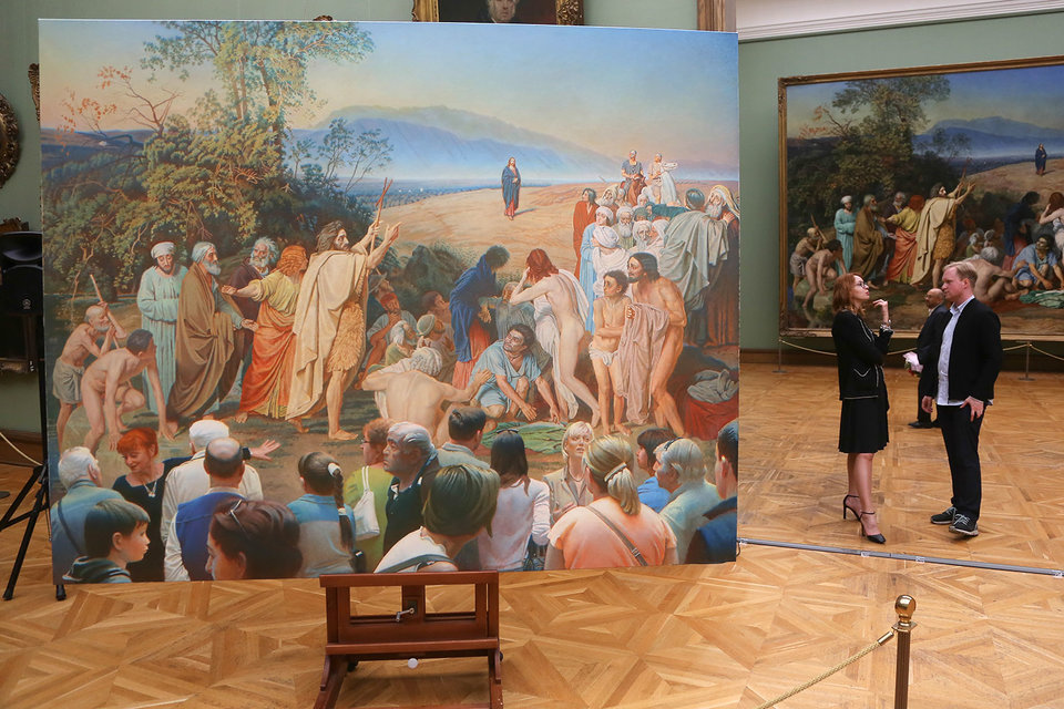 Третьяковской галерее подарили картину Эрика Булатова