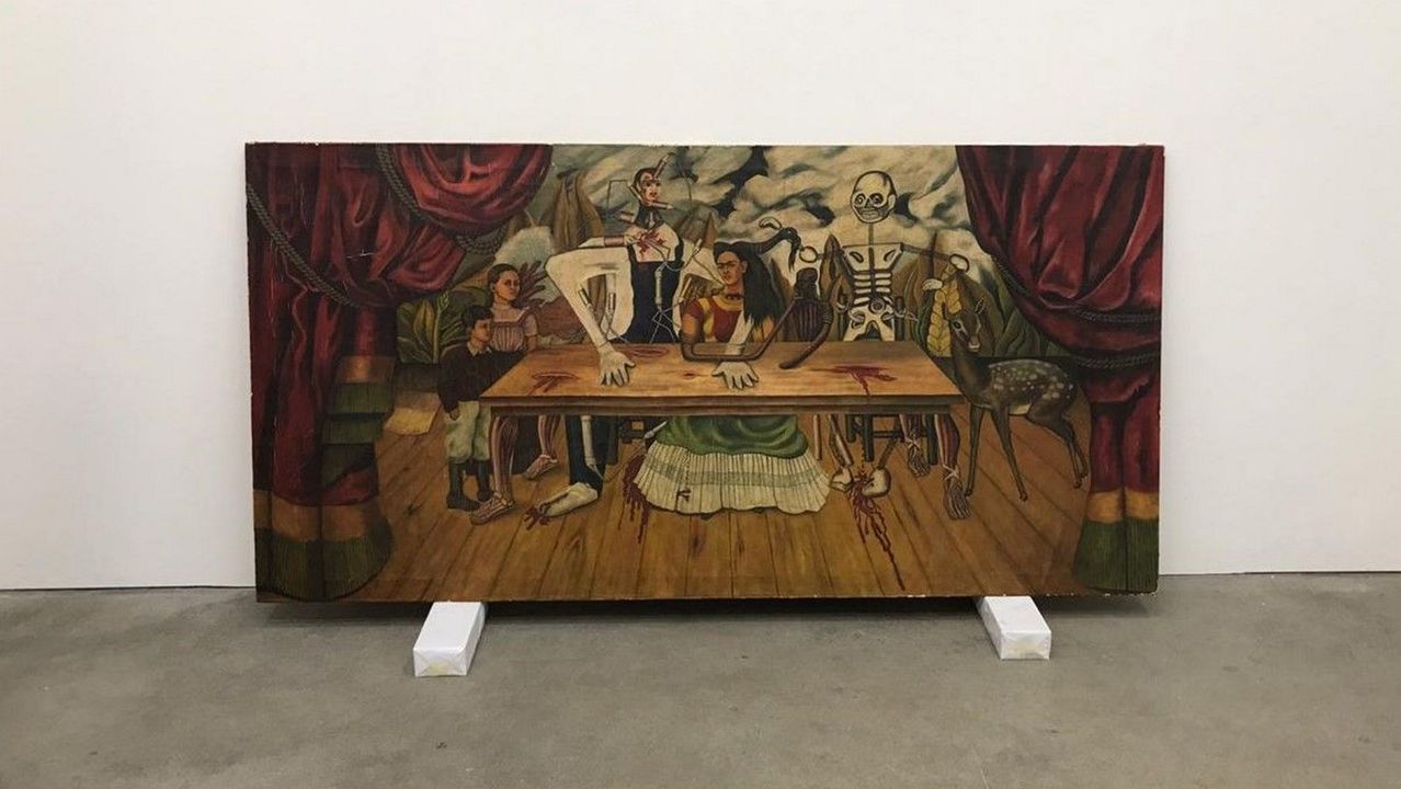distort underwear Barry The work of Frida Kahlo, &quot;the Wounded table&quot;, missing in 1955 may  have been detected in Spain