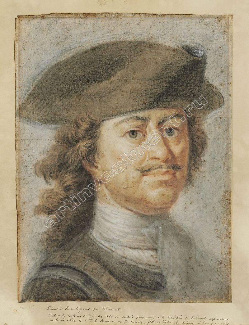 Portrait of Peter the Great / Фальконе Этьен-Морис